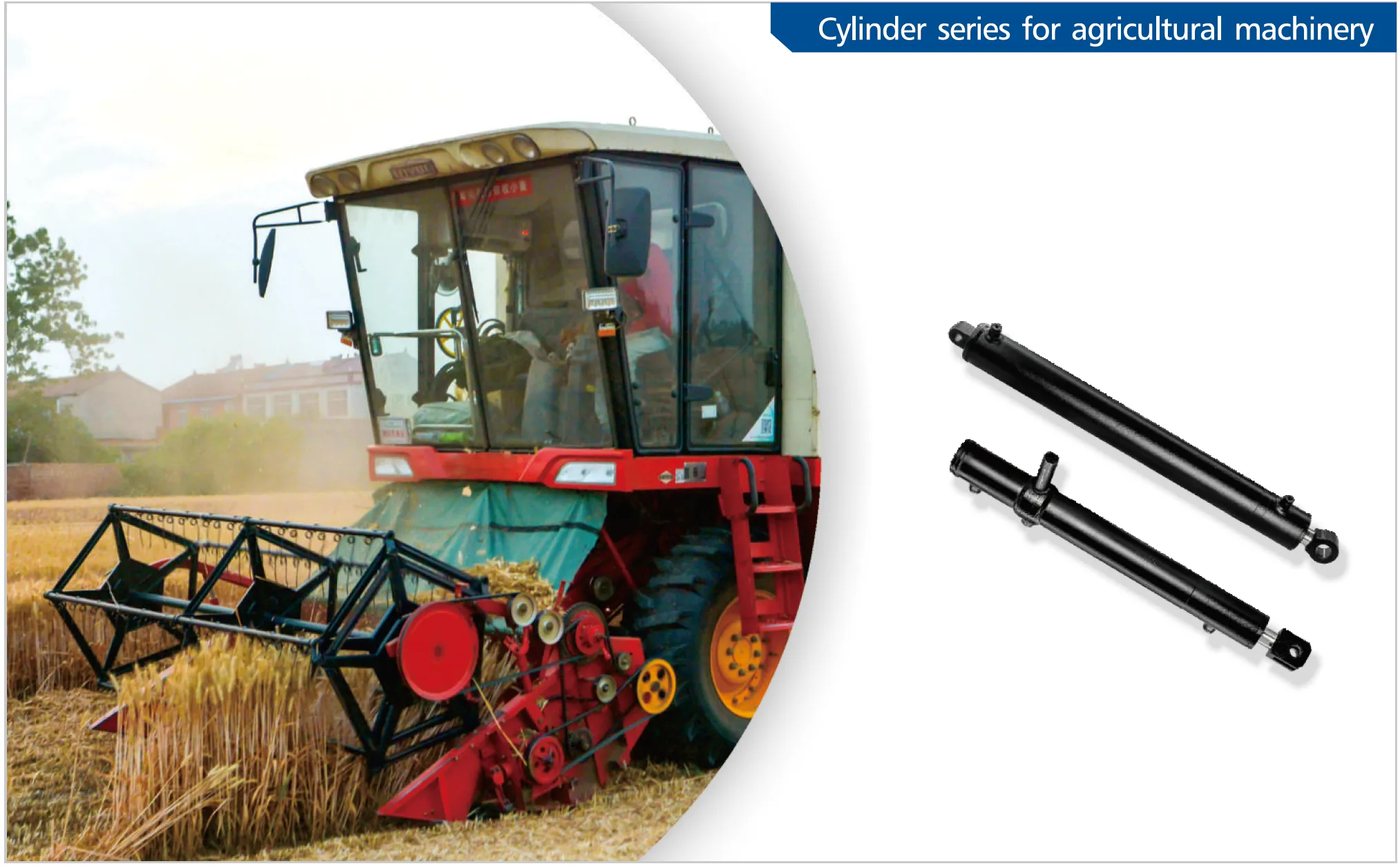 Agricultural Machinery Hydraulic Cylinder Parts