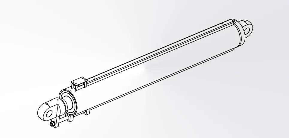 Crane Hydraulic Lift Cylinder Dimensions