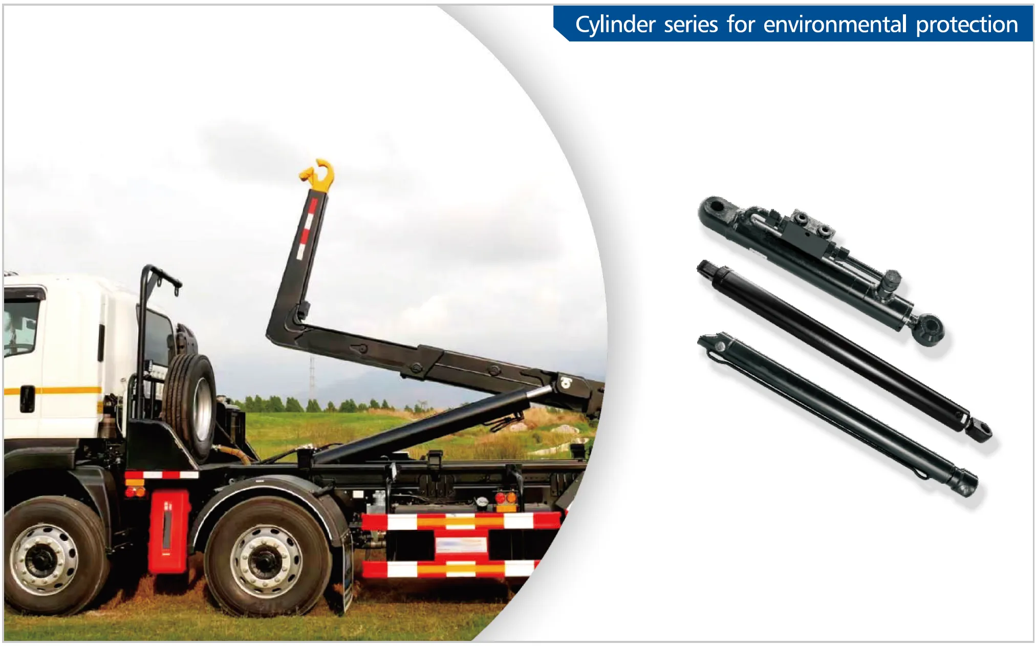 Garbage Truck Hydraulic Cylinder Components