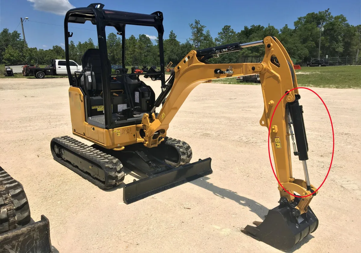 Hydraulic Bucket Cylinder for Mini Excavator