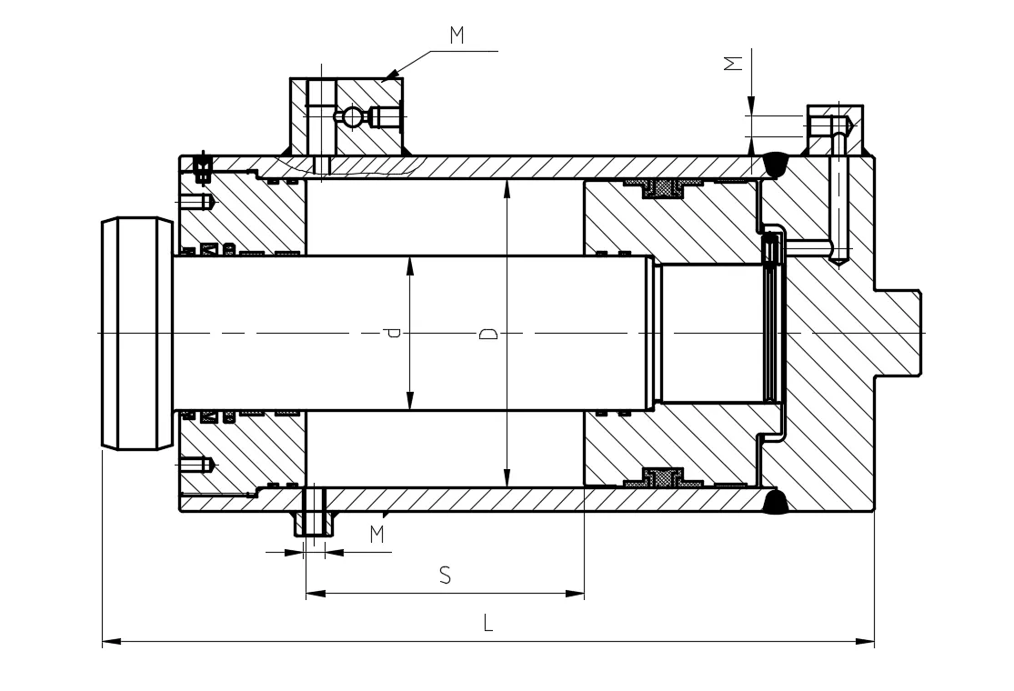 Hydraulic Counterweight Cylinder Dimensions