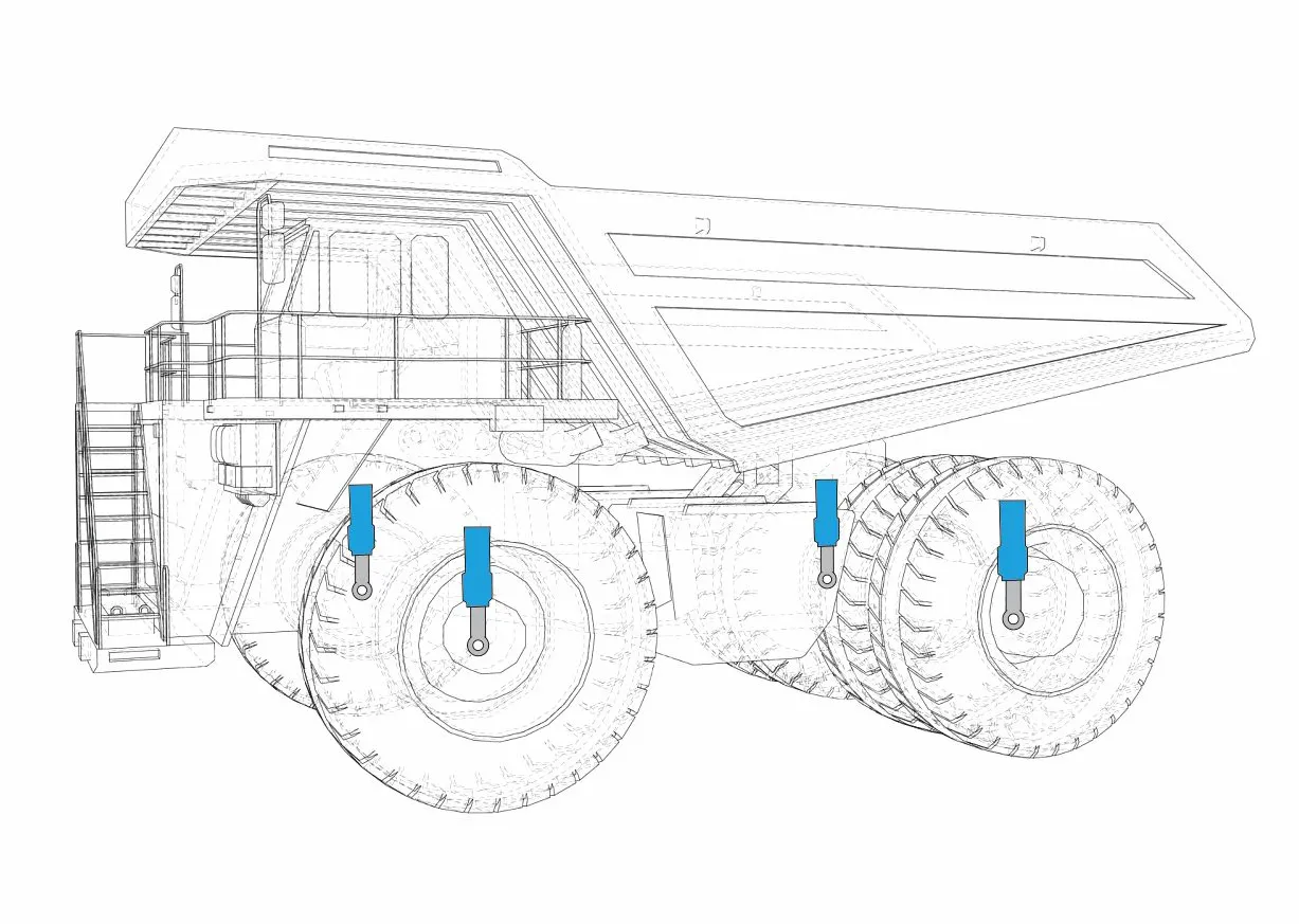 Hydraulic Cylinder for Mining Dump Truck