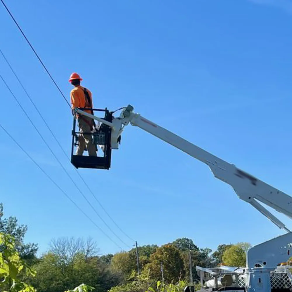 Hydraulic Cylinder for Telecommunications Installations