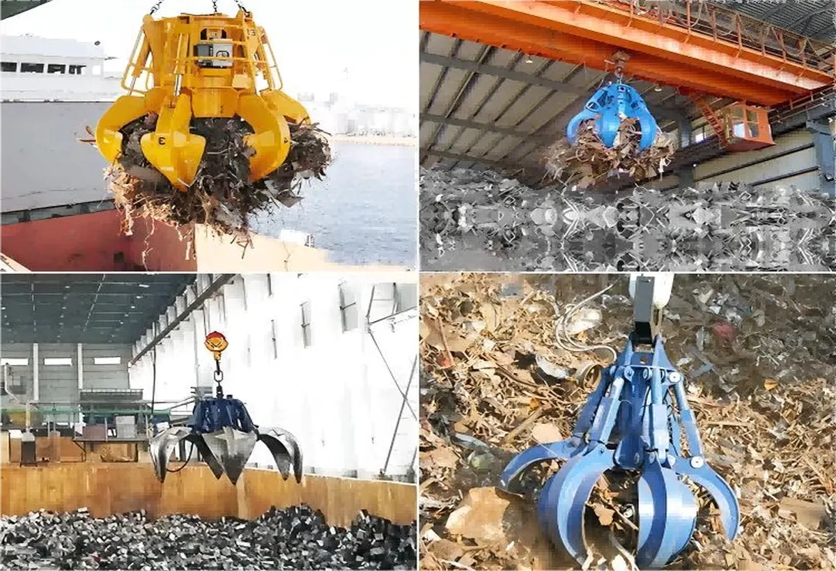 Hydraulic Grab Bucket Cylinder for Garbage Crane-1