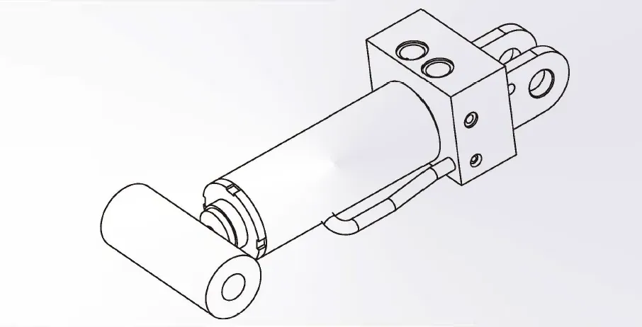 Hydraulic Leveling Cylinder Dimensions