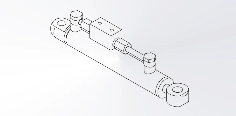 Hydraulic Locking Cylinder Dimensions