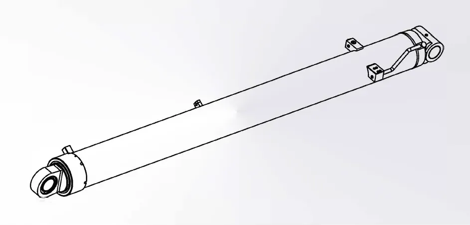 Hydraulic Luffing Cylinder Dimensions