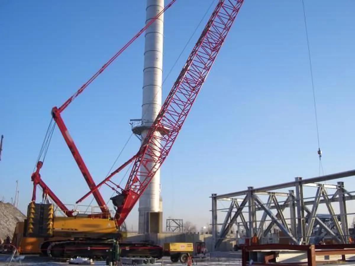 Hydraulic Power Pin Cylinder for Truss Arm Crawler Crane