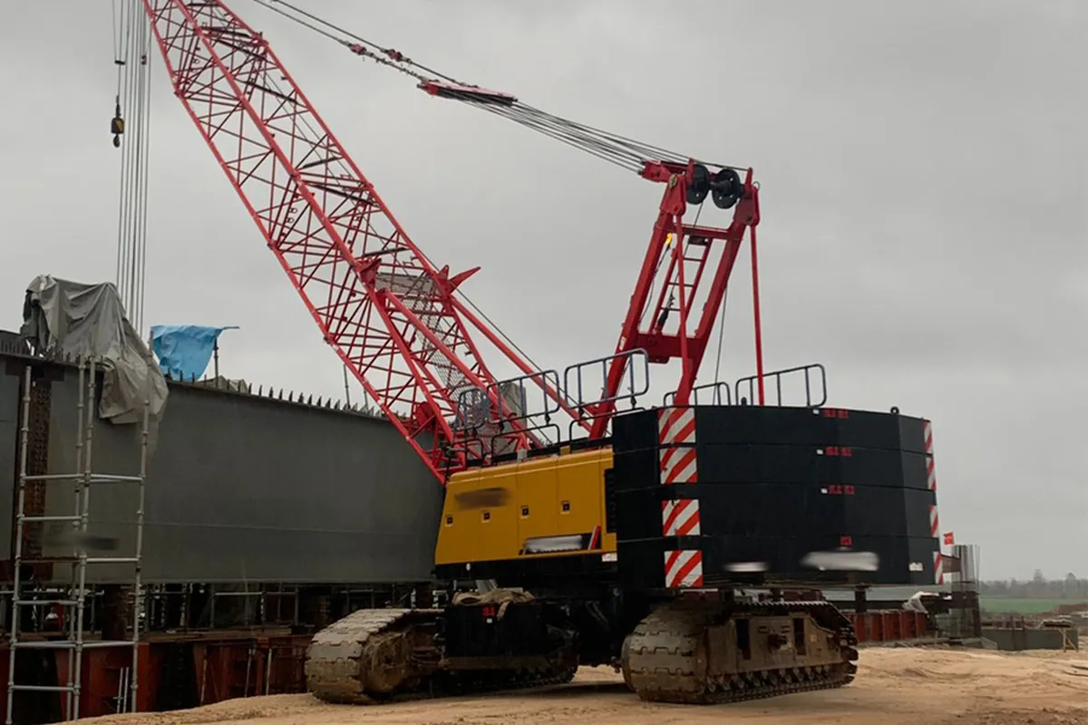 Hydraulic Power Pin Cylinder for Truss Arm Crawler Crane
