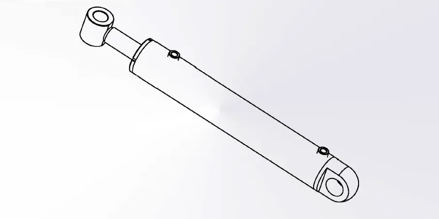 Hydraulic Steering Cylinder Dimensions