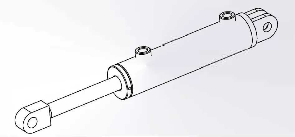Hydraulic Steering Cylinder Dimensions