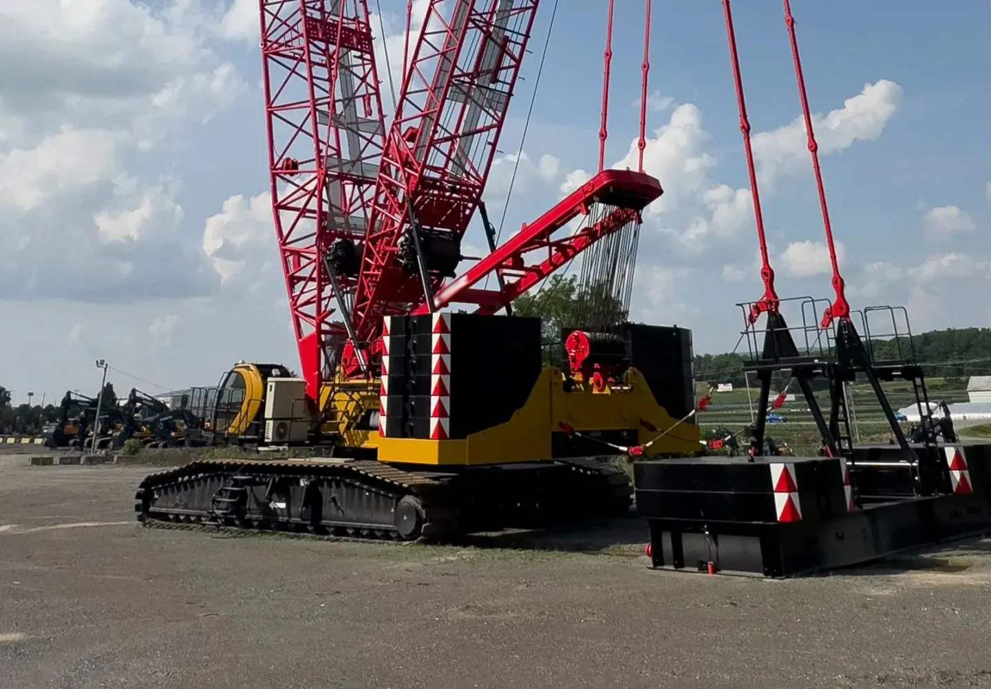 Hydraulic Support Cylinder for Truss Arm Crawler Crane