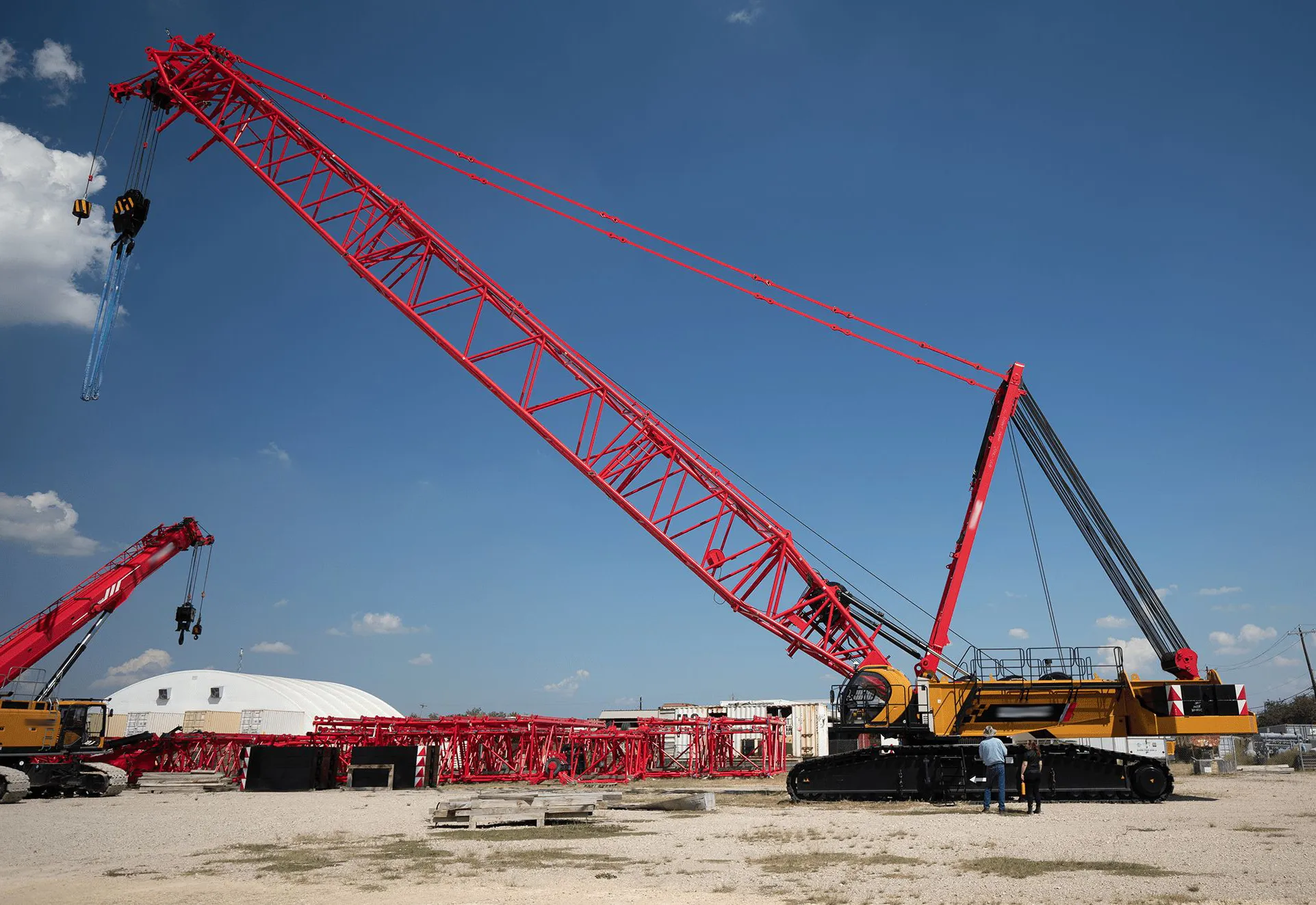 Hydraulic Support Cylinder for Truss Arm Crawler Crane