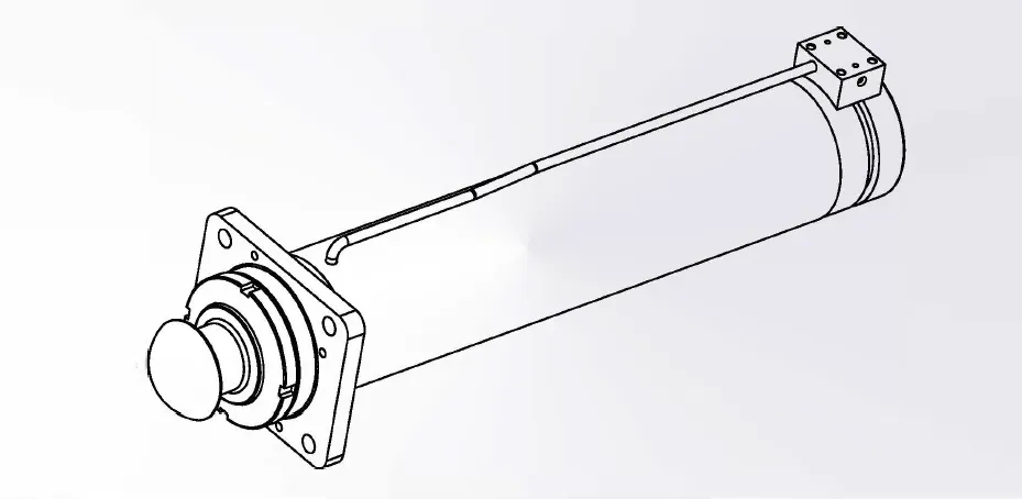 Hydraulic Support Leg Cylinder Dimensions