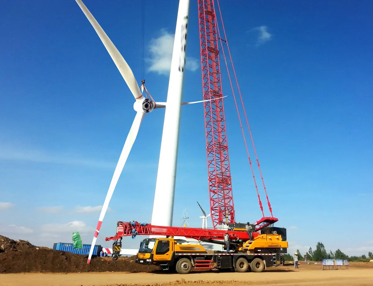 Truck Crane Hydraulic Cylinder for Wind Energy
